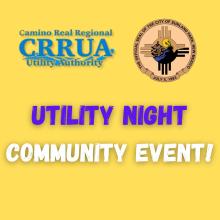 City of Sunland Park and CRRUA to Host Joint "Utility Night Out" 