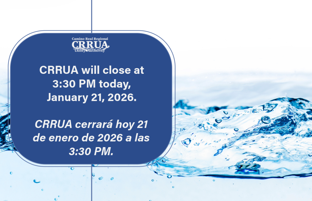 CRRUA will close at 3:30 PM today, January 21, 2026.      Normal operations will resume at the next scheduled business day.
