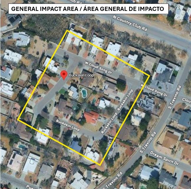 Water Main Repairs – Buckskin Loop