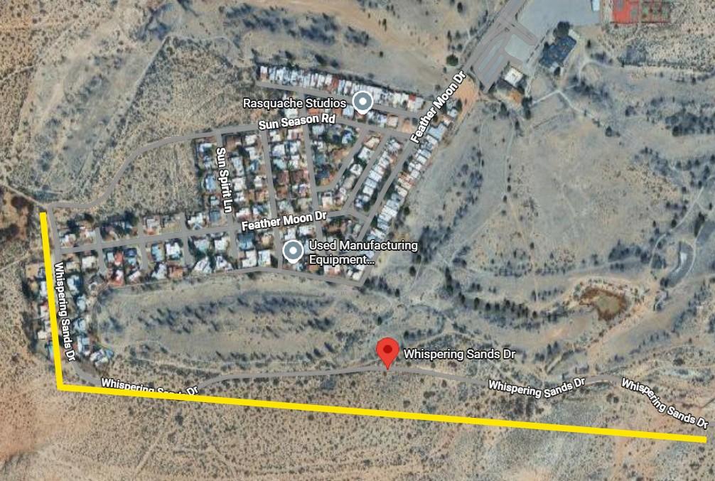 Notice of Water Service Interruption - Whispering Sands Drive